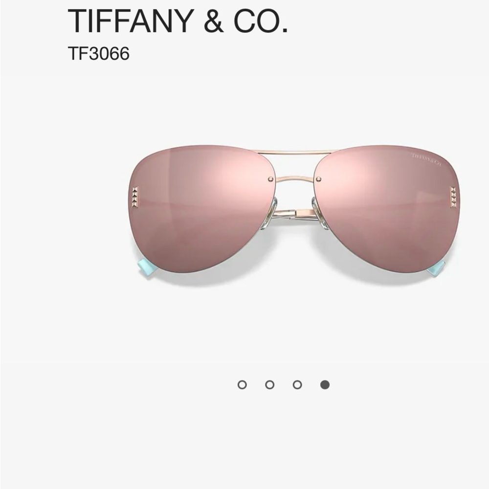 AUTHENTIC Tiffany and Co mirror, rose gold sunglasses!